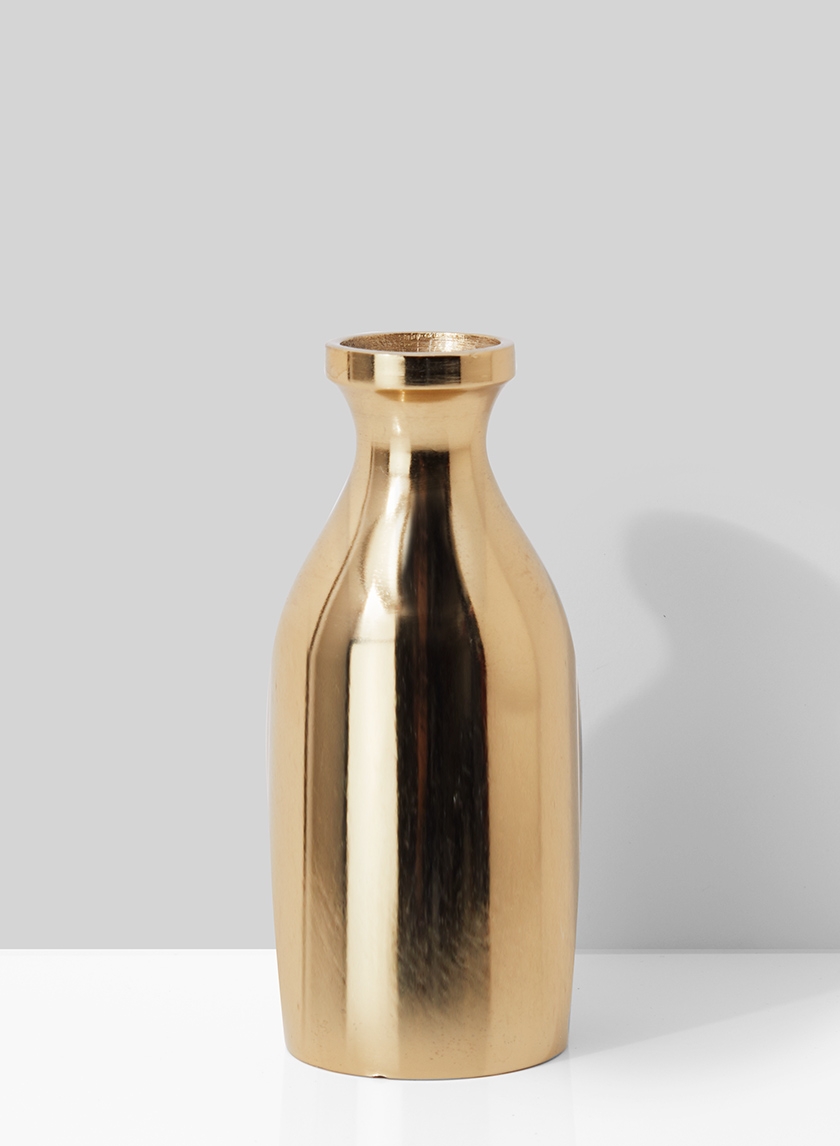 Gold Coffee Table Bud Vase