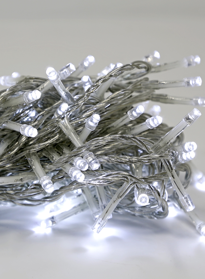 Wholesale White String Lights Clear Cord Jamali Garden