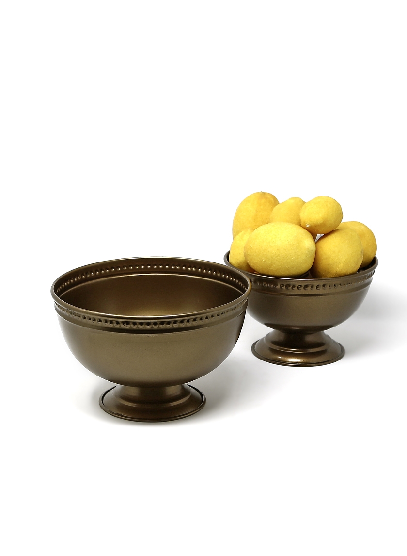 Antique Gold Brass Bowls Wholesale Vases for Centerpieces Jamali Garden