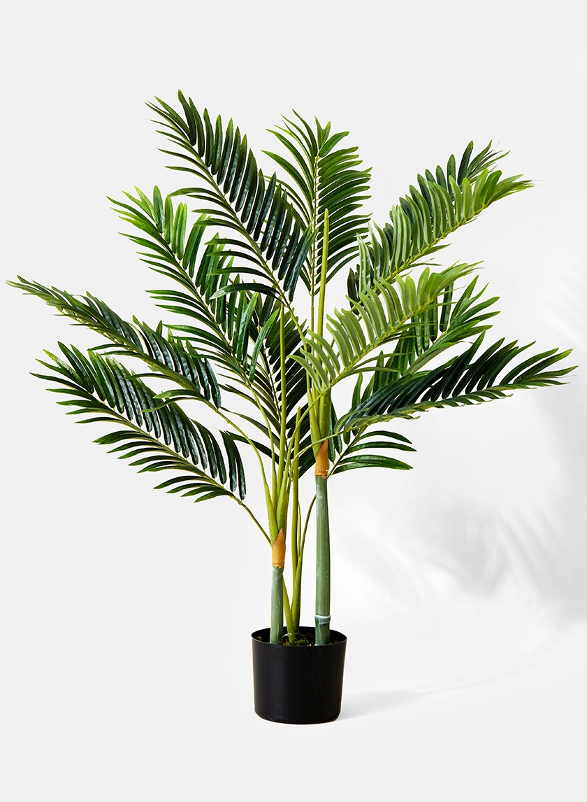 artificial plant golden palm tree for display