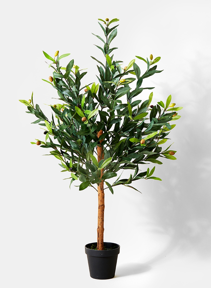 36in Artificial Olive Tree In Pot Shop Artificial Plant Decor