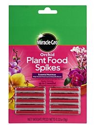 miracle gro orchid mix spike plant food