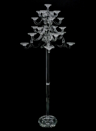 68in Crystal Candelabra For 21 Candles