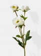 white princess peonies silk flowers