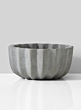 Atelier 8 x 4in Cement Pleated Pot