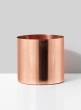 5in Copper Cylinder Vase