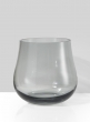 Cool Grey Glass Planter Vase